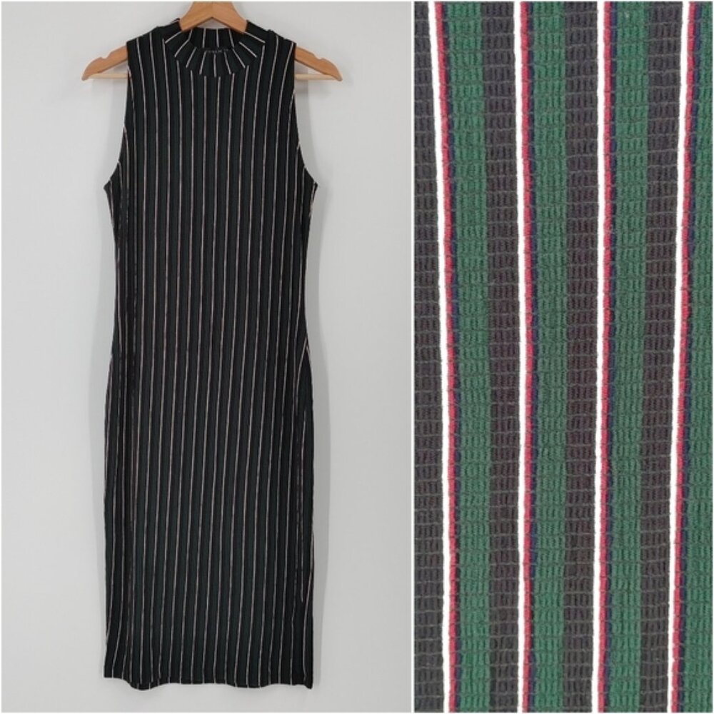 Dynamite Ribbed Stripe Bodycon Dress
